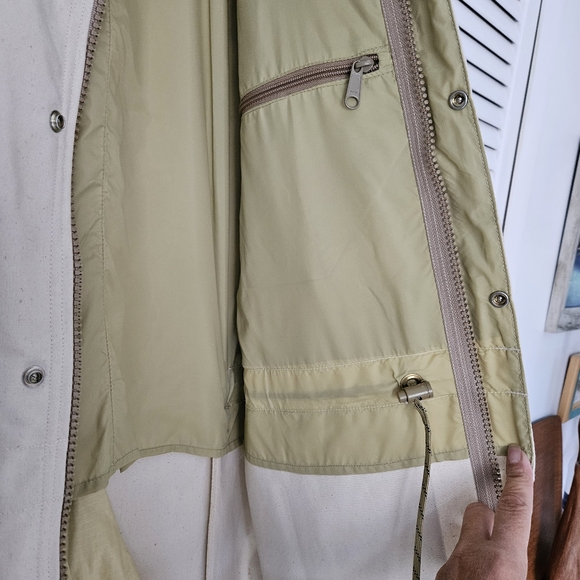 J. Peterman horsemans duster coat, like new never worn size xs (more like a m) - Picture 7 of 8